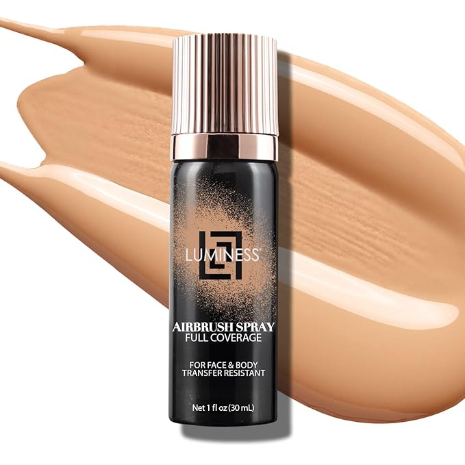 LUMINESS Airbrush Spray Full Coverage Body & Face Foundation